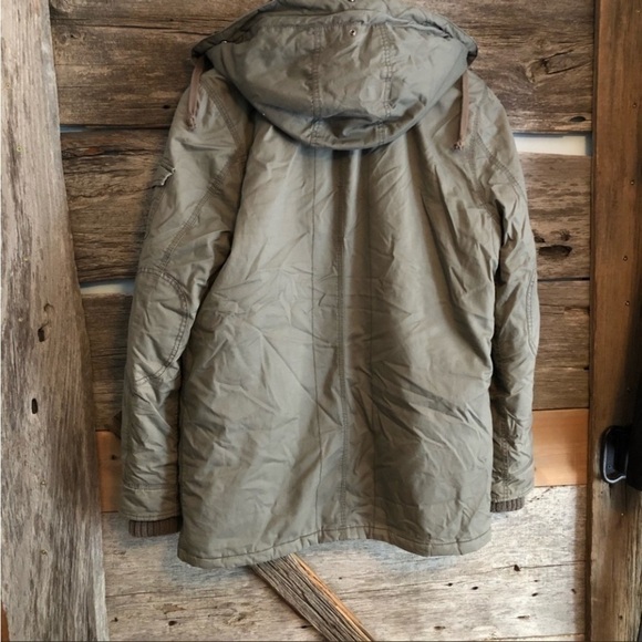 RW&CO winter coat size Medium army green M - Picture 4 of 10